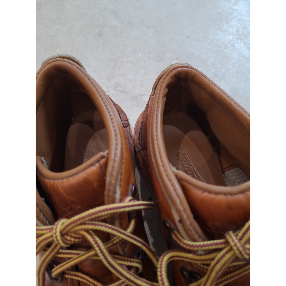 Danner Tramline Leather work hiking lace up Boot vibram sole Women SZ 7 GUC gorp - Picture 8 of 11